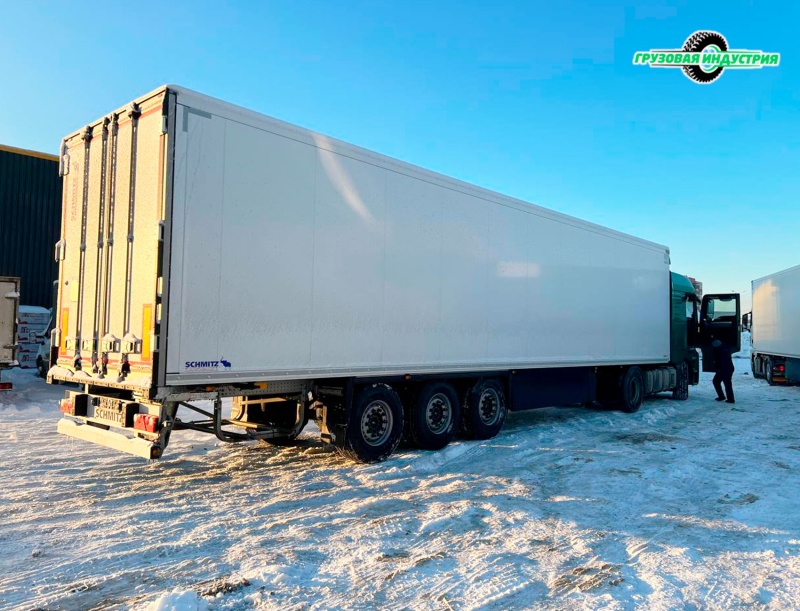 Отгрузка полуприцепа рефрижератора Schmitz Cargobull SKO 24/L - COOL V7 в г. Краснодар